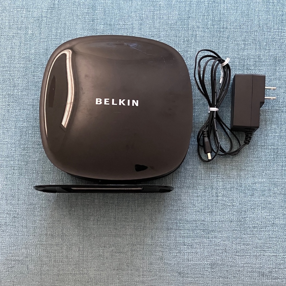Belkin N600 DB Wireless N+ Router Model: F9K1102v1 With Power Cord